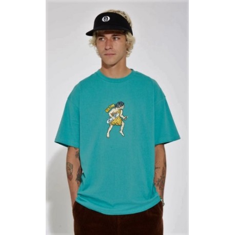 Tee Shirt Homme VOLCOM Fa Todd Bratrud 2 Temple Tead