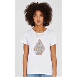 Tee Shirt Femme VOLCOM Radical Daze White