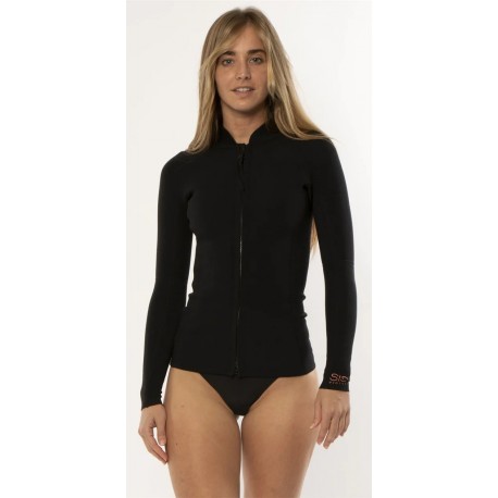 Veste en Néoprène Manche Longue Sisstrevolution Summer Seas 1/1mm Solid Black 2