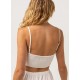 Haut RHYTHM Quinn Crop Top White