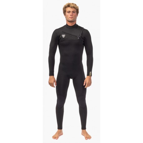 Vissla 7 Seas Comp Chest Zip Men Wetsuit 3/2mm Black