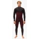 Vissla 7 Seas Comp Chest Zip Men Wetsuit 3/2mm Black