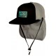 Casquette de Surf Junior Creatures of Leisure Reliance Grom OSFM Black Grey