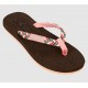 Junior Cool Shoe Space Trip Girl Flip Flops Brownie