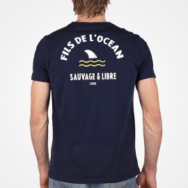 Tee Shirt STERED Fils De L'ocean Marine