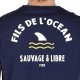 Tee Shirt STERED Fils De L'ocean Marine