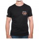 Men's T-Shirt Stered Aventurier Remix Back Black