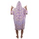 Poncho All-In V Beach Crew Flower Power