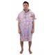 Poncho All-In V Beach Crew Flower Power