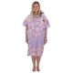 Poncho All-In V Beach Crew Flower Power