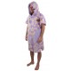 Poncho All-In V Beach Crew Flower Power