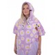 Poncho All-In V Beach Crew Flower Power