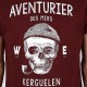 Men's Tee Shirt Stered Aventurier Des Mers Petrol