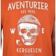 Tee Shirt Homme Stered Aventurier Des Mers Orange