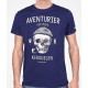 Tee Shirt Homme Stered Aventurier Des Mers Bleu Ocean