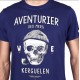 Tee Shirt Homme Stered Aventurier Des Mers Bleu Ocean