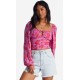 Crop Top BILLABONG On Your Mind Bright Orchid