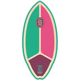 Skimboard Skim One Fiberwood 41"Trisect Teal Red Burgundy