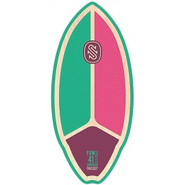 Skimboard Skim One Fiberwood 41"Trisect Teal Red Burgundy