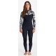 Billabong Womens Salty Dayz Front Zip 4/3mm Jungle Night Wetsuit