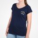 Tee Shirt Femme STERED Fille De L'océan Marine