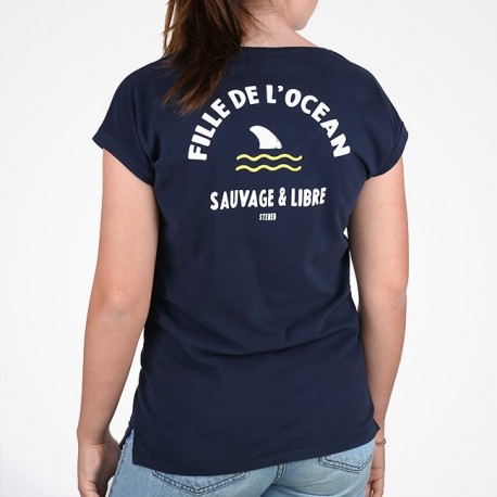 Women's T-Shirt STERED Daughter Of The Navy Ocean