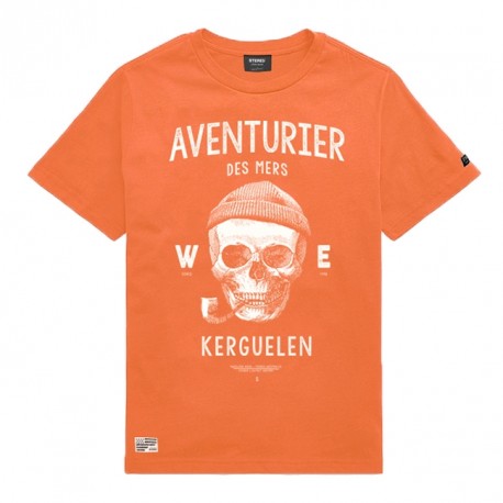 Stered Adventurer Of The Seas Children's T-Shirt Orange