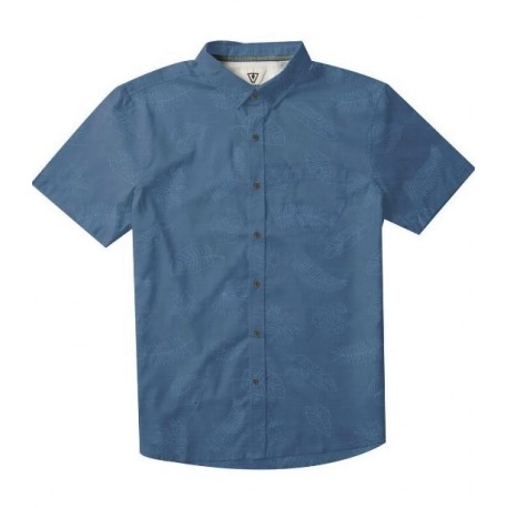 Chemise Homme VISSLA Tropical Pleasures Eco Dark Denim