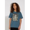 Tee Shirt Junior Volcom Stone Enchantment Cruzer Blue