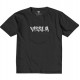 Tee Shirt Junior VISSLA Warbirds Black