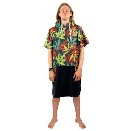 Poncho All-In V Beach Crew Rasta