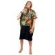 Poncho All-In V Beach Crew Rasta