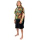 Poncho All-In V Beach Crew Rasta