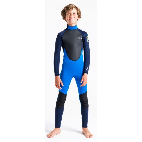 C-Skins Element 3/2mm BZ Junior Boy Wetsuit Cyan Slate