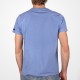 Tee Shirt Homme Stered Poche Coeur Klasel Bleu Denim
