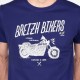 Tee Shirt Homme Stered Bikers Marine