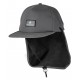 Casquette de Surf Creatures of Leisure Reliance Detachable Flap Charcoal