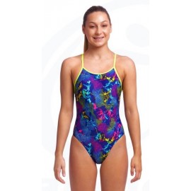 Maillot de bain 1 Piece Junior FUNKITA Diamond Back Oyster Saucy