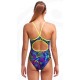 FUNKITA Diamond Back Oyster Saucy Junior 1 Piece Swimsuit