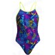 FUNKITA Diamond Back Oyster Saucy Junior 1 Piece Swimsuit