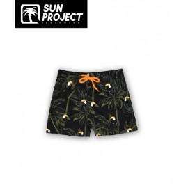 Boardshort Enfant Sun Project Toucan Black