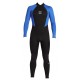 Billabong Junior Intruder Wetsuit Back Zip 3/2mm Blue