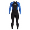 Combinaison Billabong Junior Intruder Back Zip 3/2mm Blue