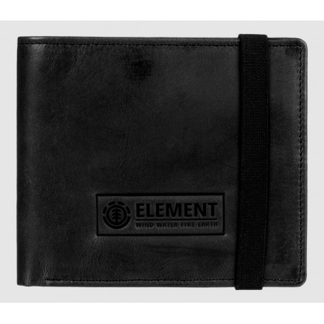 Element Strapper Wallet Black