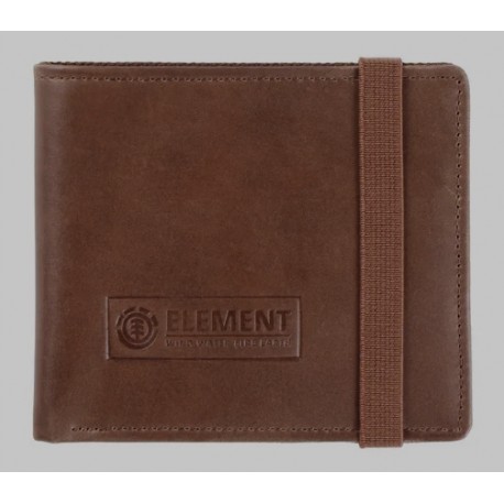 Element Strapper Wallet Brown