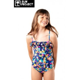 Children's 1 Piece Swimsuit SUN PROJECT Gabriella