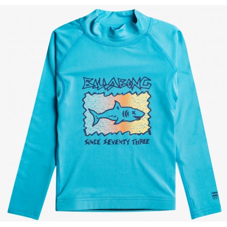 Lycra Billabong Junior Manche Longue Sharky Toddler Bright Blue