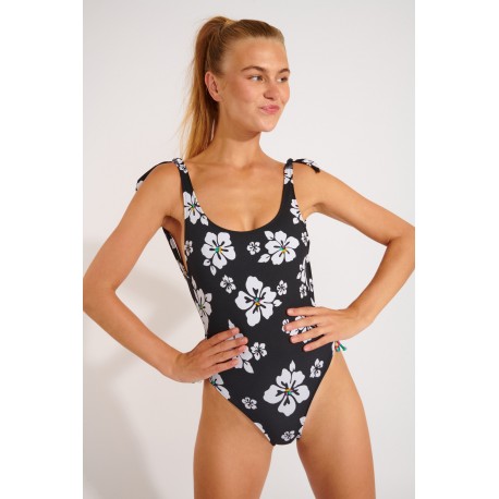 Maillot de Bain 1 Pièce Banana Moon Neony Sunmuse Black