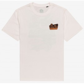 Element Timber Signs Tee Shirt Egret