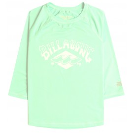 Lycra Billabong Manche Longue Girls Surf Dayz Pure Aqua